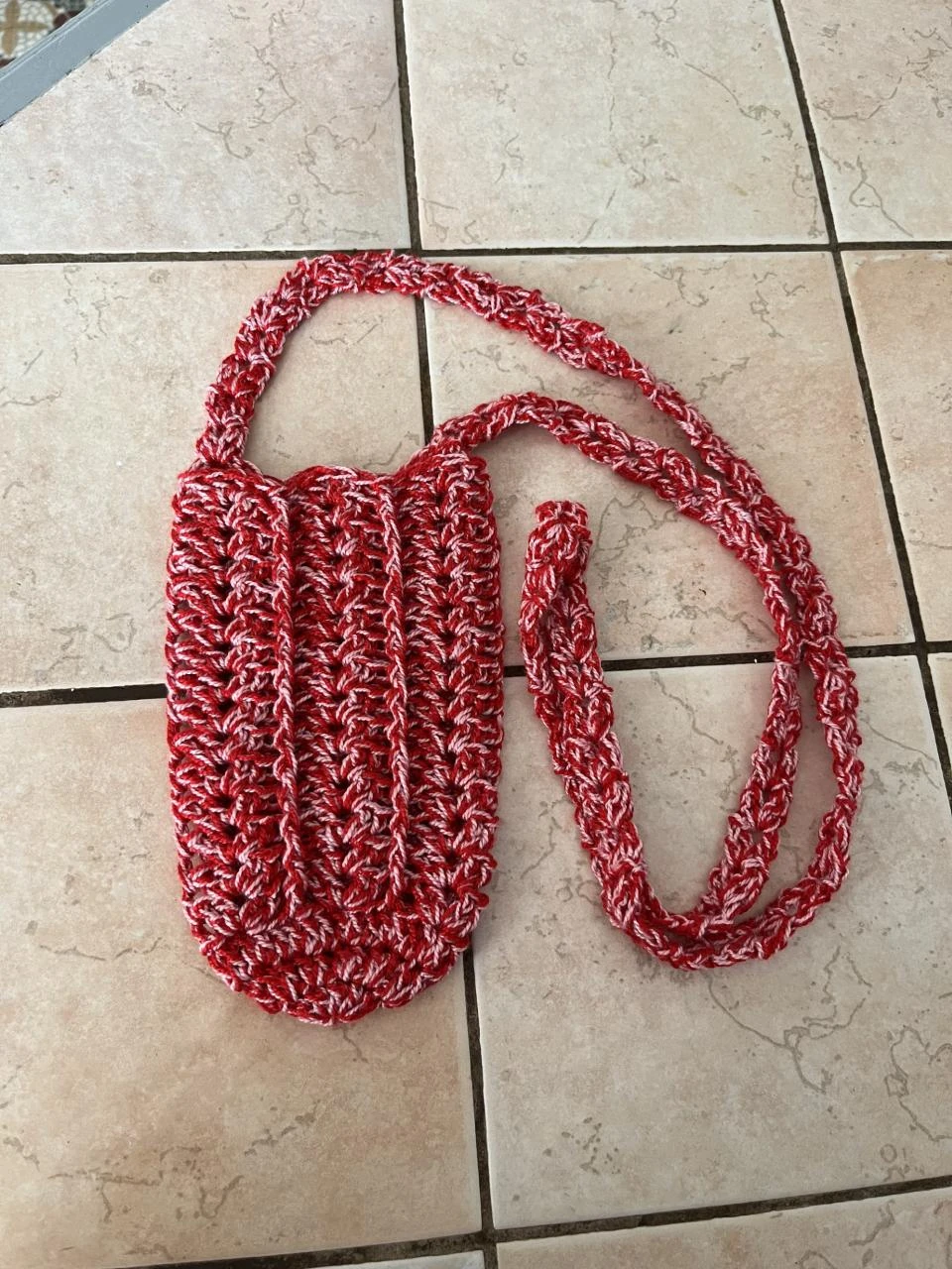 Shoulder bag Tasche bolsa tas mála borsa 1 m 30 Red Rose Intertwined Port – photo 3